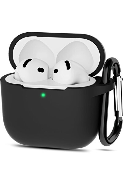 O Ozone for AirPods 4 Silicone Case Cover (2024), Full Body Protective Shock-Resistant Silicone Case