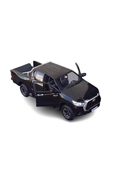 Maisto Toyota Hilux Pickup, 2021, black, 1/27