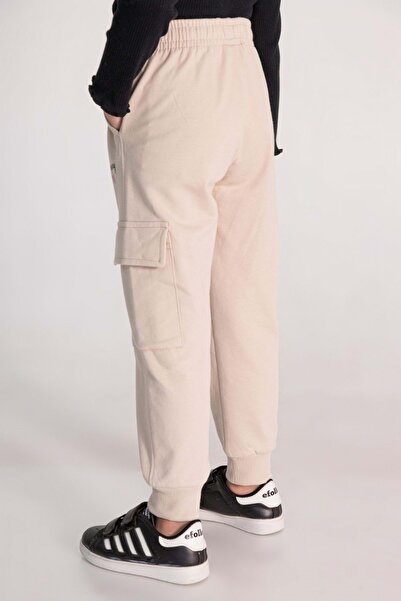 ww waka waka kids store Κοριτσίστικη φόρμα με στάμπα πάνω από την τσέπη, ελαστική μέση και ραβδώσεις στο κάτω μέρος