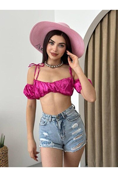 Viyamo Kelsey Satin Bustier