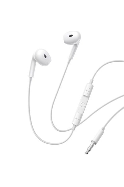 Baseus Casti in-ear cu fir Jack 3.5 mm Encok HZ 19, alb