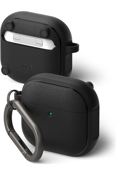 Ringke AirPods 4 Case | Onyx Magnetic Series [Compatible with Magsafe Charger] | Black