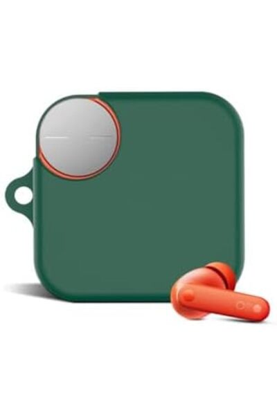 O Ozone Nothing buds Pro 2 Case Cover | Silicone Protective Headphone case - Dark green