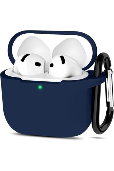O Ozone for AirPods 4 Silicone Case Cover (2024), Full Body Protective Shock-Resistant Silicone Case