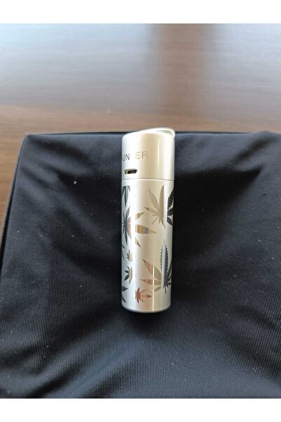 Markasız ucuz Turbo Jet Lüx Metal Hediyelik Düz ve Yaprak Desenli Çakmak