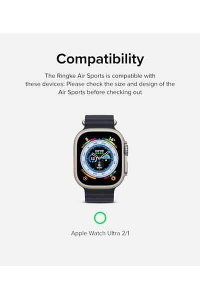 Ringke Apple Watch Ultra 49mm Case | Air Sports Series | Warm Grey