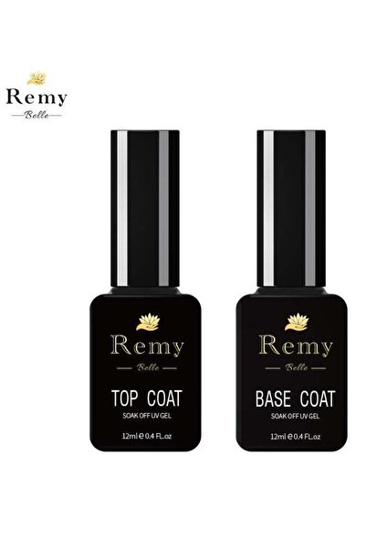 Remy Belle عبوة من 2 طبقة أساسية وطبقة علوية لجل البولندية وجل البولي 12 مل