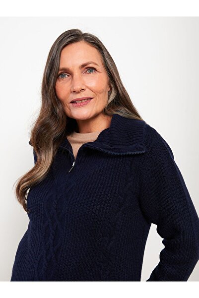 LC Waikiki Polo Neck Women's Knitwear Sweater