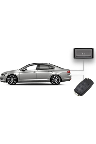 Genel Markalar Volkswagen Passat B8 Elektrikli Bagaj Sistemi (2015-2021)