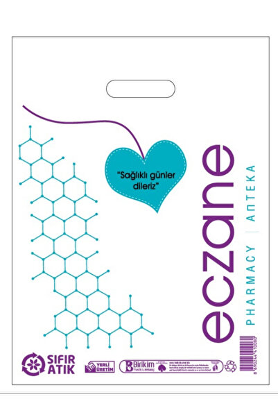 Genel Markalar Eczane poşeti 17x25 Ölçülerinde 2 kilo
