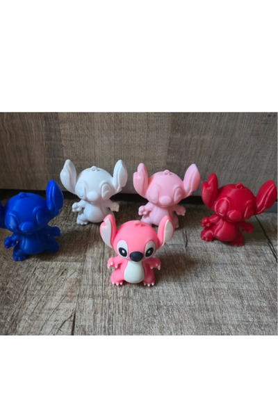 Lades مجسم ستيتش - يمكن استخدامه كسلسلة مفاتيح أو قلادة