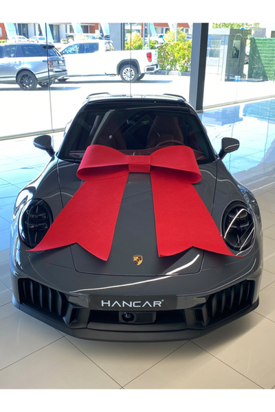 Hepsi Enteresan Felt Ribbon on Vehicle, Gift Ribbon