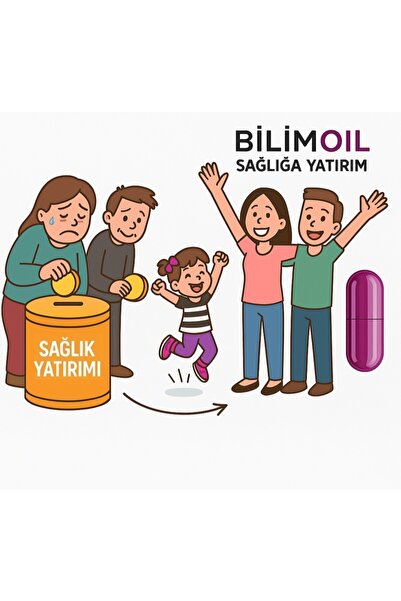 bilimoil Hücre Onarım Besin Takviyesi - 3 Paket 180 Kapsül - Bağışıklık ve Enerji Desteği