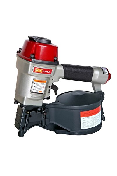 RGN Aparat pneumatic de batut cuie in rola, CN55, Argintiu/Rosu