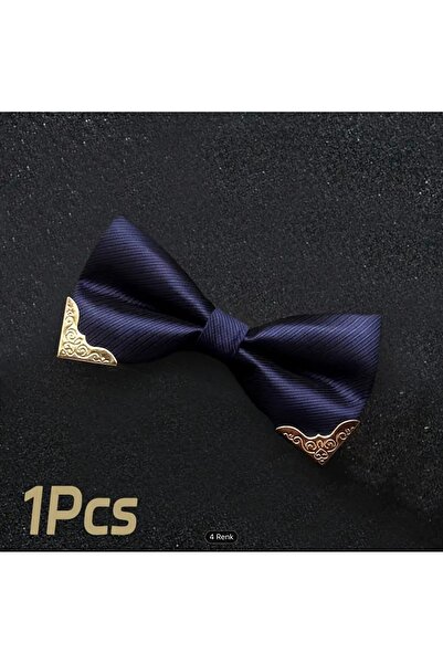 FDY ربطة عنق بتفاصيل معدنية في النهاية – تصميم أنيق (قطعة واحدة)