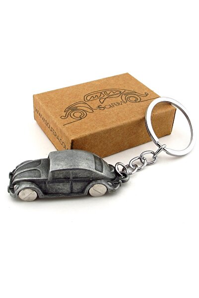 Solfera Αντίκα Μεταλλικό Χρώμα Βόσβος Μπέιτλ Νοσταλγικό Μπρελόκ Αυτοκινήτου Χελώνας KY036