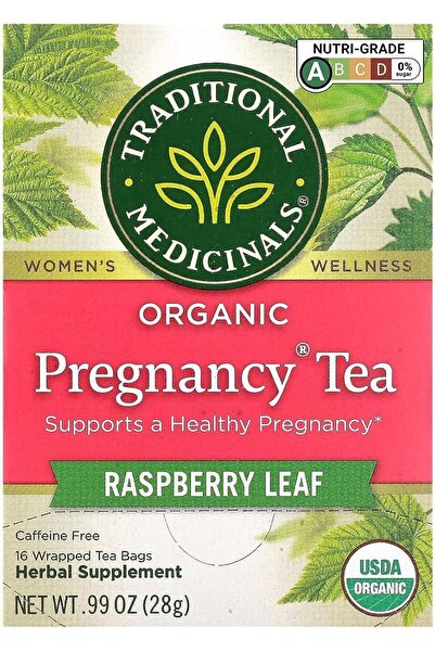TRADITIONAL MEDICINALS Traditional Medicinal Pregnancy Tea, 16 Tea Bags,