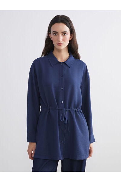 LC Waikiki Navy Blue Women's Shirt Tunic