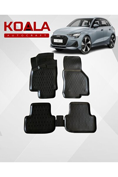 KoalaOtoTekstil AUDI A3 HB SPORTBACK E-TSI (2021+sonrası) Ile Uyumlu - Araca Özel Paspas