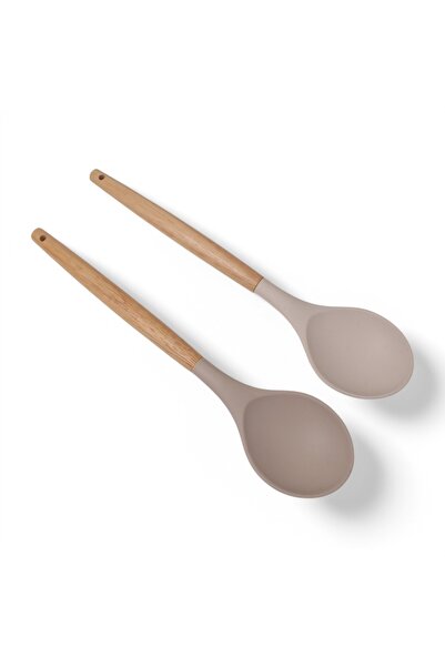 Balsa Grup Balsa MRK model Bambu Saplı Silikon Kaşık