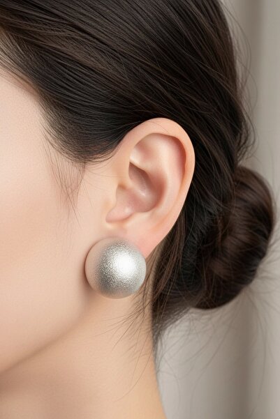 PRVT Basic Top Gündelik Kararmaz Çelik Küpe