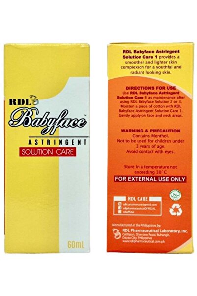 Babyface محلول قابض للعناية مع ميلاوايت 60 مل