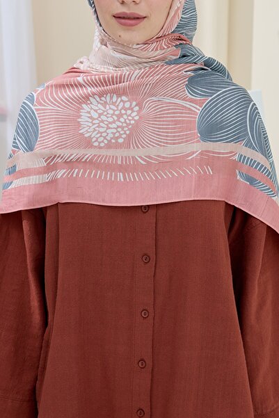 Modakaşmir Melia Pattern Bamboo Shawl