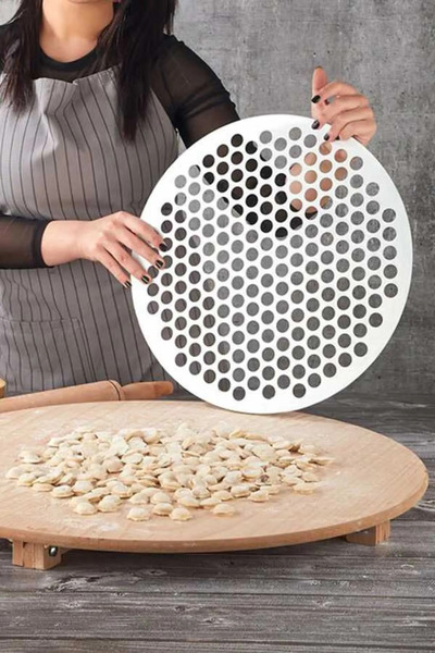 Mikasso Petek Tasarımlı Mantı Kalıbı Pratik Kolay 61 Bölmeli Mantı Yapma Kalı...