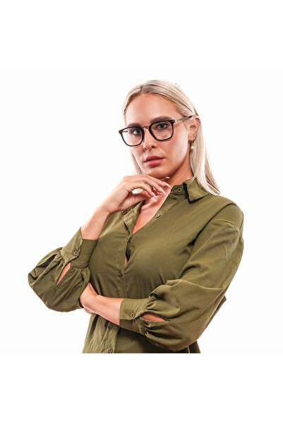 LOZZA Frame Eyeglasses, Unisex, VL4152 0BLK 50