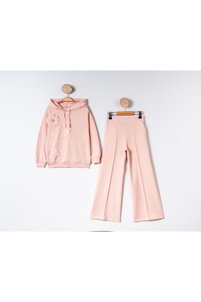 Moonstar طقم علوي وسروال للبنات من عمر 3-6 سنوات 52012 وردي