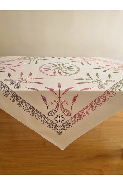 Milenam Patterned Seamless Tablecloth Tablecloth Picnic Cloth