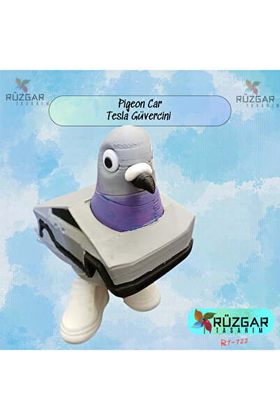 Rüzgar Tasarım دمية شخصية دبابة تيسلا الحمام تونغ تونغ ساهر بطول 15 سم