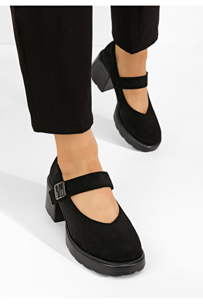 B T Shoes Черни обувки на ток Shirlena