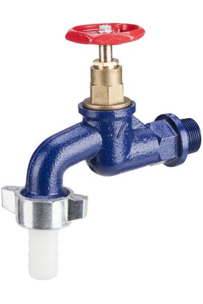 EVOSANITARY Cast Iron Double-Servo Valve - Inner/Outer Diameter 3/4/1 inch Cast Iron Fitting Head