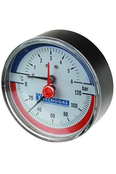 TECNOGAS Termomanometru - diametrul termomanometrului 1/2 inch