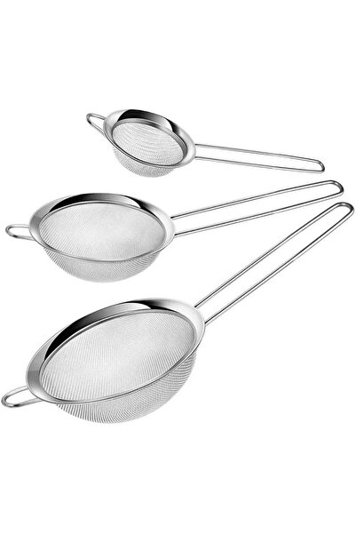 sepetra مصفاة شاي الأعشاب، 3 قطع، أحجام مختلفة، مصنوعة من الفولاذ المقاوم للص...