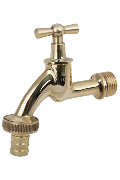 EVOSANITARY Robinet dublu din alamă de 1/2-3/4 inch