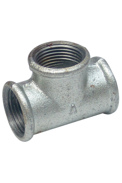 EVOSANITARY Teu galvanizat 130 ESS - 1 bucată 2 1/2 inch