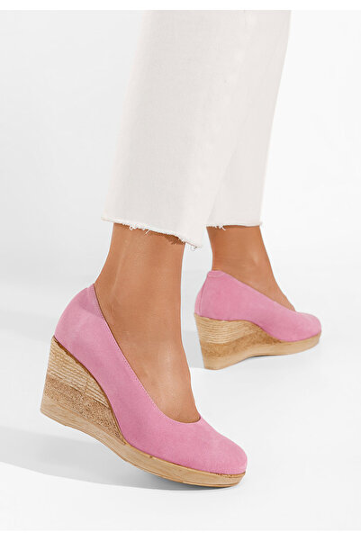 B T Shoes Розови обувки на платформа Zola V2