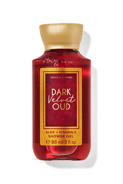 Bath & Body Works جل الاستحمام دارك فيلفيت عود بحجم مناسب للسفر