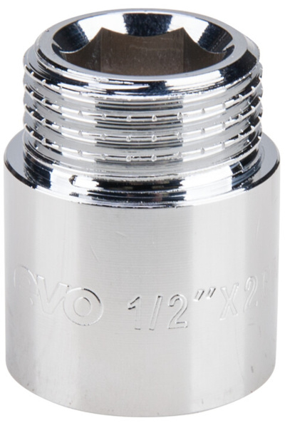 EVOSANITARY Prelungitor cromat 1/2 1102 50 mm