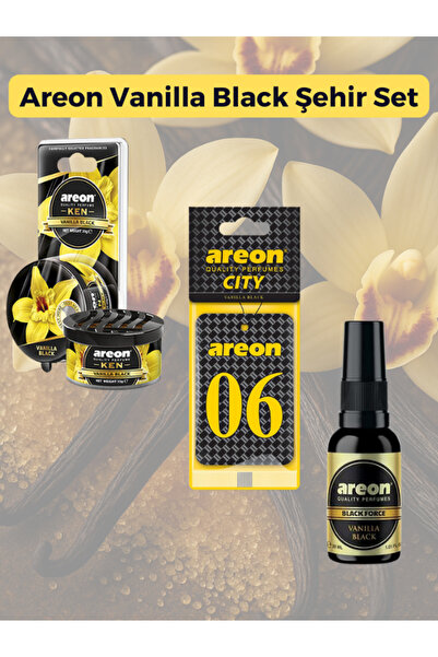 Areon Vanilla Black Şehir Set-06