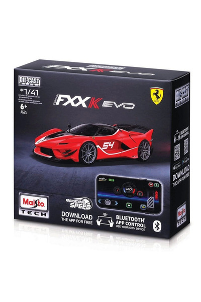 Genel Markalar Maisto 1:41 APP Control Kumandalı Metal Araba Ferrari FXX K EVO