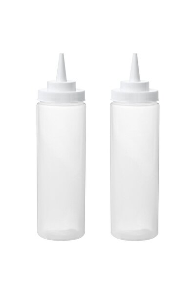 IKEA Grilltıder 2 Transparent Sauce Bottles