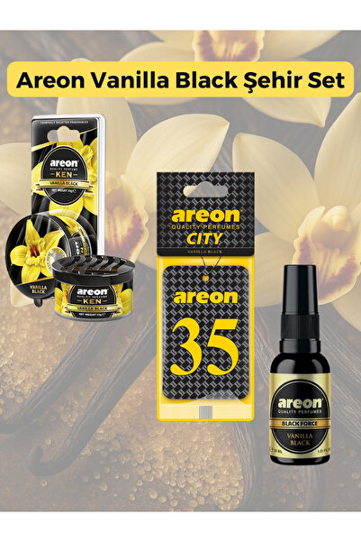 Areon Vanilla Black Şehir Set-35