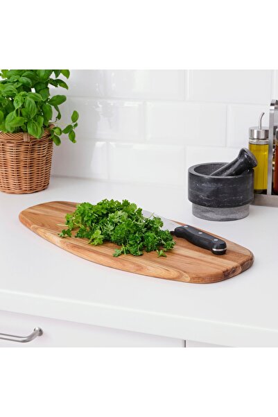 IKEA FASCINERA Chopping board, acacia, 52 x 22 cm