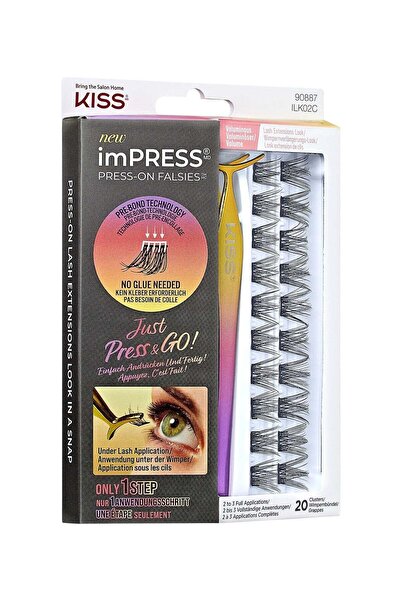 Kiss Impress Press on Falsies Voluminous Eyelashes ILK02C
