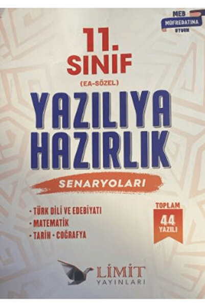 Limit Yayınları 11. Sınıf Eşit Ağırlık-Sözel Yazılıya Hazırlık Senaryoları / ...