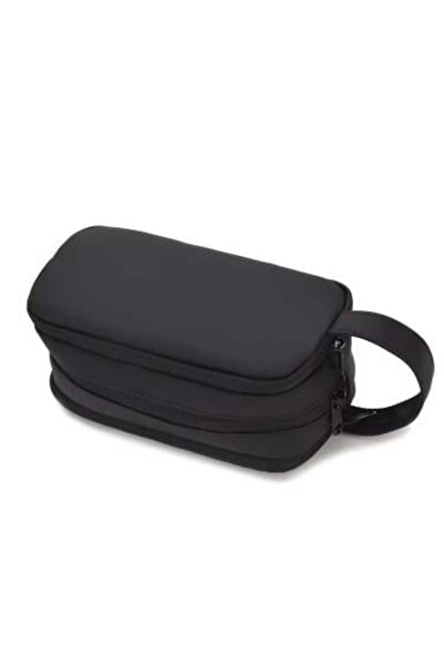 no markte Wide Handbag with Three Zippers - Water-Resistant
