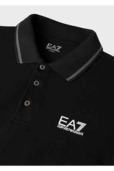 EA7 Poloshirt Polo Poloshirt Langarm Shirt mit Polokragen